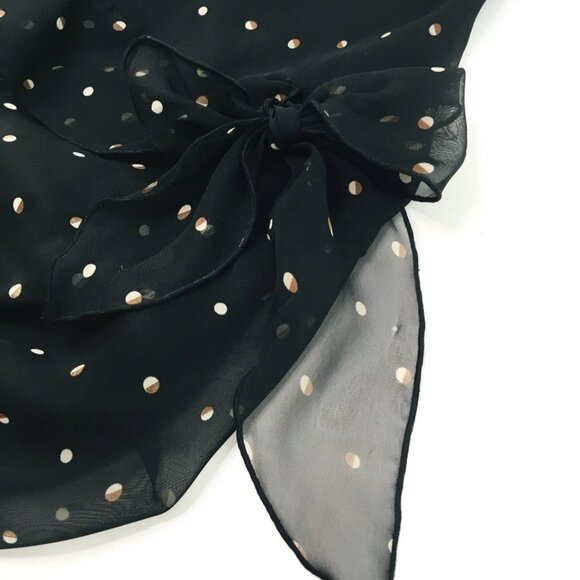 VTG 90’s Jonathan Martin Sz 10 Chiffon Drop Waist Dress Fairy Whimsy Bias Cut - Picture 11 of 14